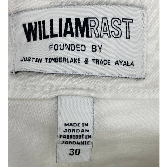 NWOT William Rast Perfect Skinny 30 Women's White Jeans.  No tags!!! - Picture 5 of 7